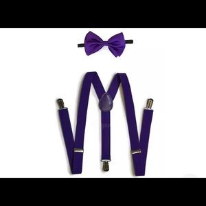 Suspender & Bow Tie Set